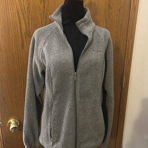 Columbia Women's Soft Gray Teddy Jacket